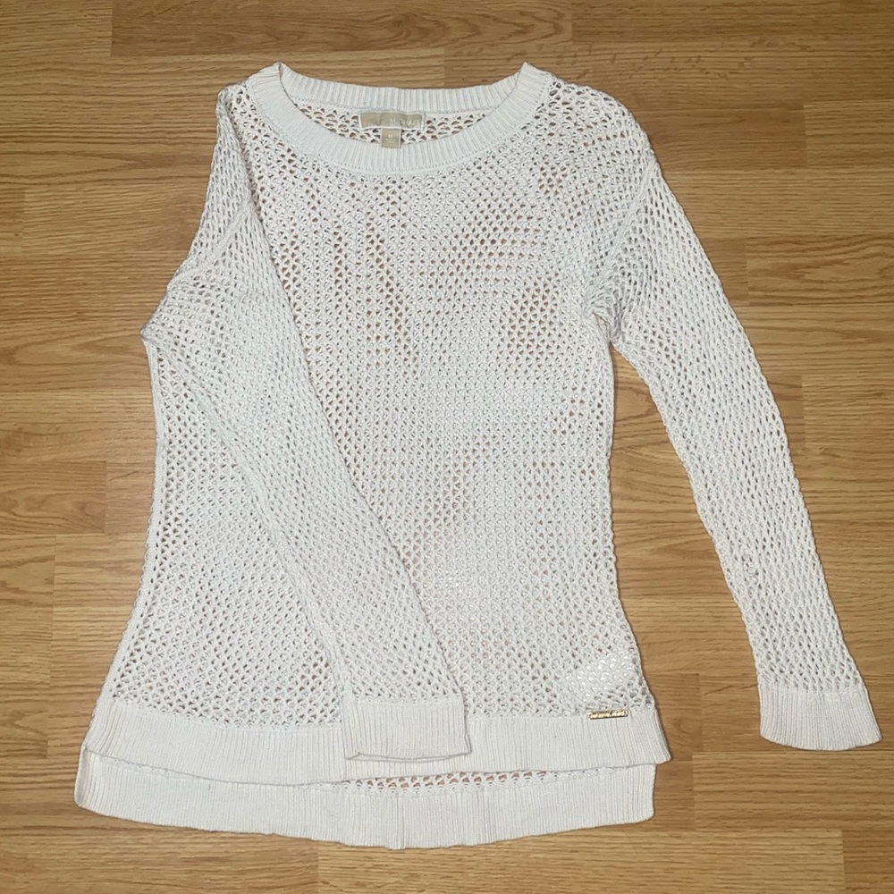 Michael Kors Crochet Sweater